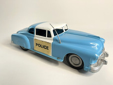 Vintage 1950’s Plastic Friction Drive Louis Marx Toys British Police Car Working