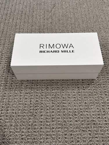 RIMOWA X RICHARD MILLE Black Aluminum 3 Watch Case in Box - Picture 2 of 11