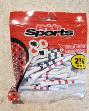 Pride Sports CARD SUITS Special Edition Wood Golf Tees, 2 3/4" - 45 PCS