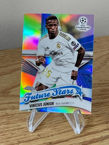 Vinicius Junior FUTURE STARS 2019-20 Topps Chrome UEFA UCL UCC #FS-VJ REFRACTOR