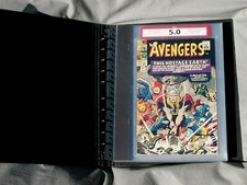 Avengers #12 CPA 7.02 avg grade Complete comic book graded in Single Pages
