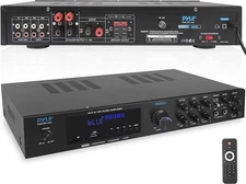 Home Audio Theater Amplifier w/Bluetooth 5 Channel Sound Stereo Amp for Home