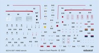 Eduard Accessories D48098 - 1:48 A6M2 Stencils 1/48 Eduard - Neu