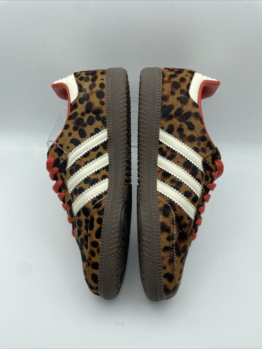 Adidas Samba OG Preloved Rojo Leopardo Reino Unido 5 Nuevo sin caja - Imagen 5 de 7