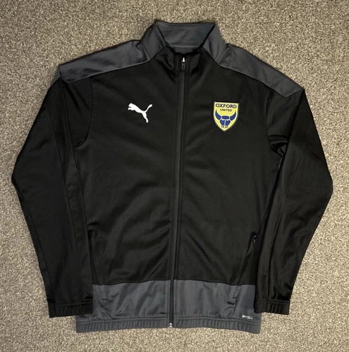 Oxford United Full Zip Puma Training Jacket, Medium, Excellent Condition