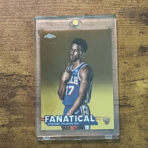 2025 Topps Chrome VJ Edgecombe Refractors Gold (RAW)