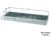 Mahle LAK 428/S Innenraumfilter, Frischluftfilter, Pollenfilter FüR Peugeot 5008