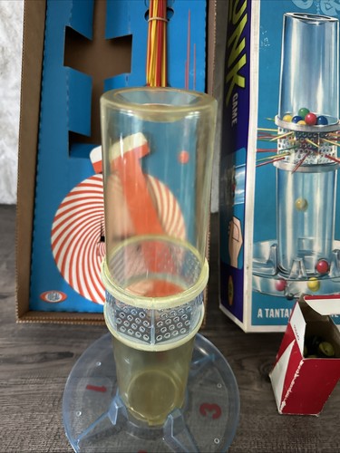 Vintage Ker Plunk Game by Ideal 1967, Possibly complete...Marbles Sticks Box - Picture 3 of 16