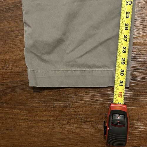 Polo Ralph Lauren Pantalone Chino Vestibilità Dritta Grigio Uomo 50x32 Grande Alto No Elasticizzato - Foto 14 di 15