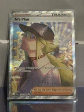 N's Plan 170/086 SV: Black Bolt  Special Illustration Rare Pokemon TCG