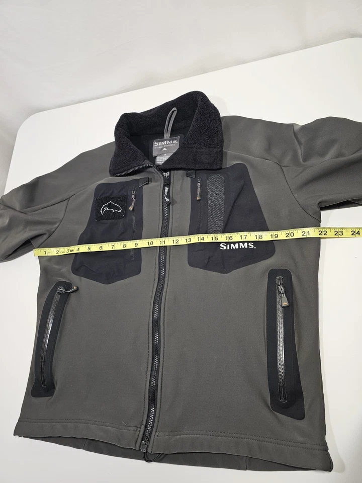 Chaqueta Simms Wind Stopper Soft Shell cremallera completa para mujer mediana pesca al aire libre Foto 2 de 4