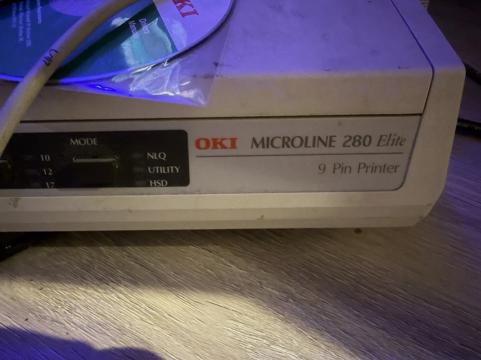 OKI Microline 280 Elite Nadeldrucker - Bild 2 von 4