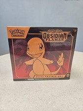 Pokémon Scarlett and Violet Obsidian Flames Elite Trainer Box Factory Sealed New