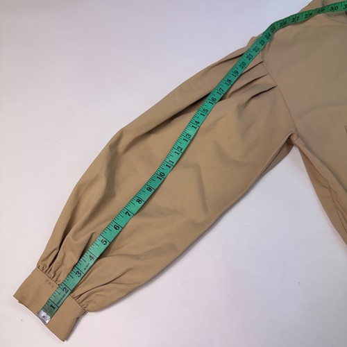 NEW TOPSHOP Women's Beige Lightweight COTTON Jacket UK 12 EUR 40 RRP £49 - Picture 8 of 15
