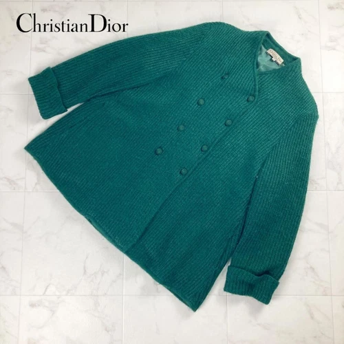 Bellissimo cappotto Christian Dior verde taglia MNC1401