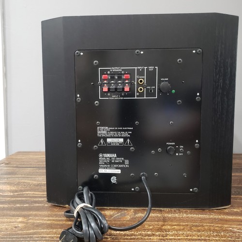 Yamaha YST-SW216 Powered Active 45W Front Firing Subwoofer-Tested - Picture 4 of 13