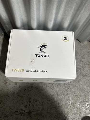TONOR TW-820 Wireless Microphone Metal Dual Professional UHF Cordless Dynamic - Picture 1 of 6