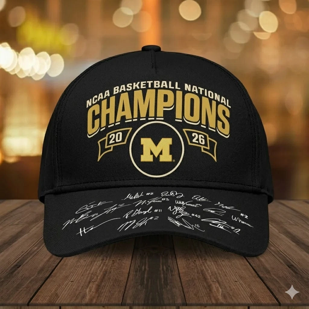 Wolverines 2026 Men’s Basketball National Champs Classic Cap
