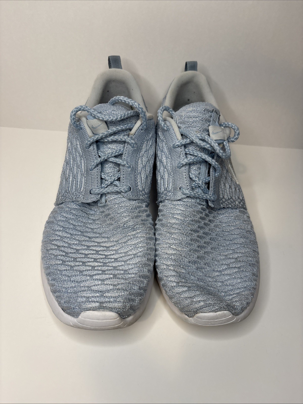 Nike Roshe Run Flyknit (704927-401) Women’s Running Shoes Size 9 Baby Blue