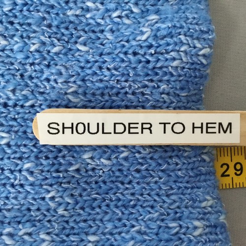 Suéter Denim & Co Mujer Grande Azul En Capas Botón Delantero Manga Larga Clásico - Imagen 5 de 12