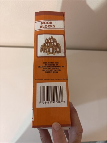 Spielzeugkiste 150 Teile Holzbausteine Kinder Spiel Unterhaltung Geschenk Lernen Pädagogisch - Bild 4 von 6