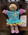 Cabbage Patch Girl Doll Adelina Candace Is Ready For The Party.  1980’s.