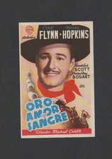 Vintage ERROL FLYNN 'Virginia City' Advertising 