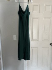 NWT Women’s Size XL Emerald Green Fashion Nova Slip Dress