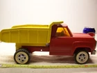 Vintage 1968-1972 TONKA Dodge Mechanical Dump Truck pressed steel toy RESTORED