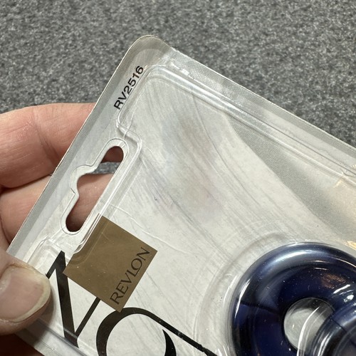 Peine de colección Revlon Hair Lifting Pick paquete de 3 RV2516 NOS sellado azul sin existencias - Imagen 6 de 7