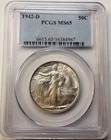 1942-D Walking Liberty Half Dollar.....PCGS MS65