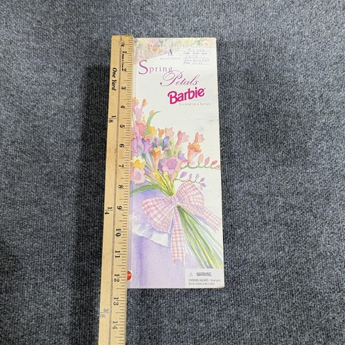 Vintage Spring Petals Barbie Doll Avon Exclusive Mattel 16746 NIB Floral Dress - Picture 11 of 12