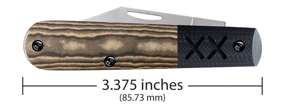 Case xx Knives Barlow XR Crossroads Woodgrain Richlite S35VN Steel 53161 Knife - Image 2 of 4
