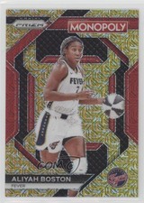 2024 Prizm Monopoly WNBA Skills Millionaire Gold Shimmer /500 Aliyah Boston