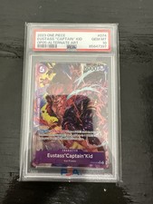 Eustass Captain Kid OP05-074 Alternate Alt Art One Piece Card PSA 10 English
