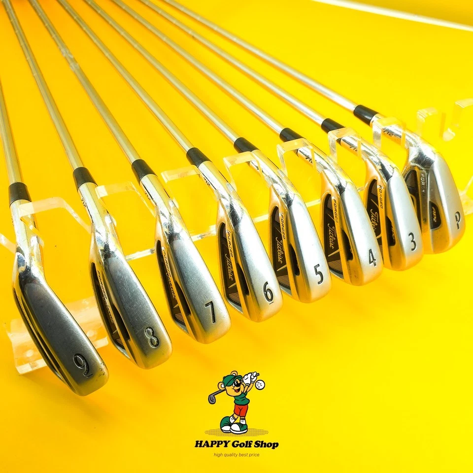 Left Handed Titleist 712 AP2 Iron Set 3–9, PW | Stiff Flex Dynamic Gold S200 - Image 3 of 4