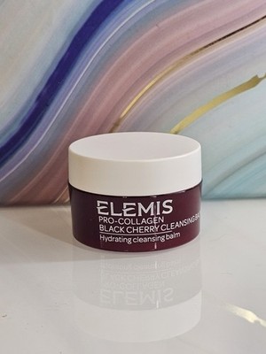 Elemis Pro Collagen Black Cherry Cleansing Balm .7oz/20g Travel Size NEW NO SEAL