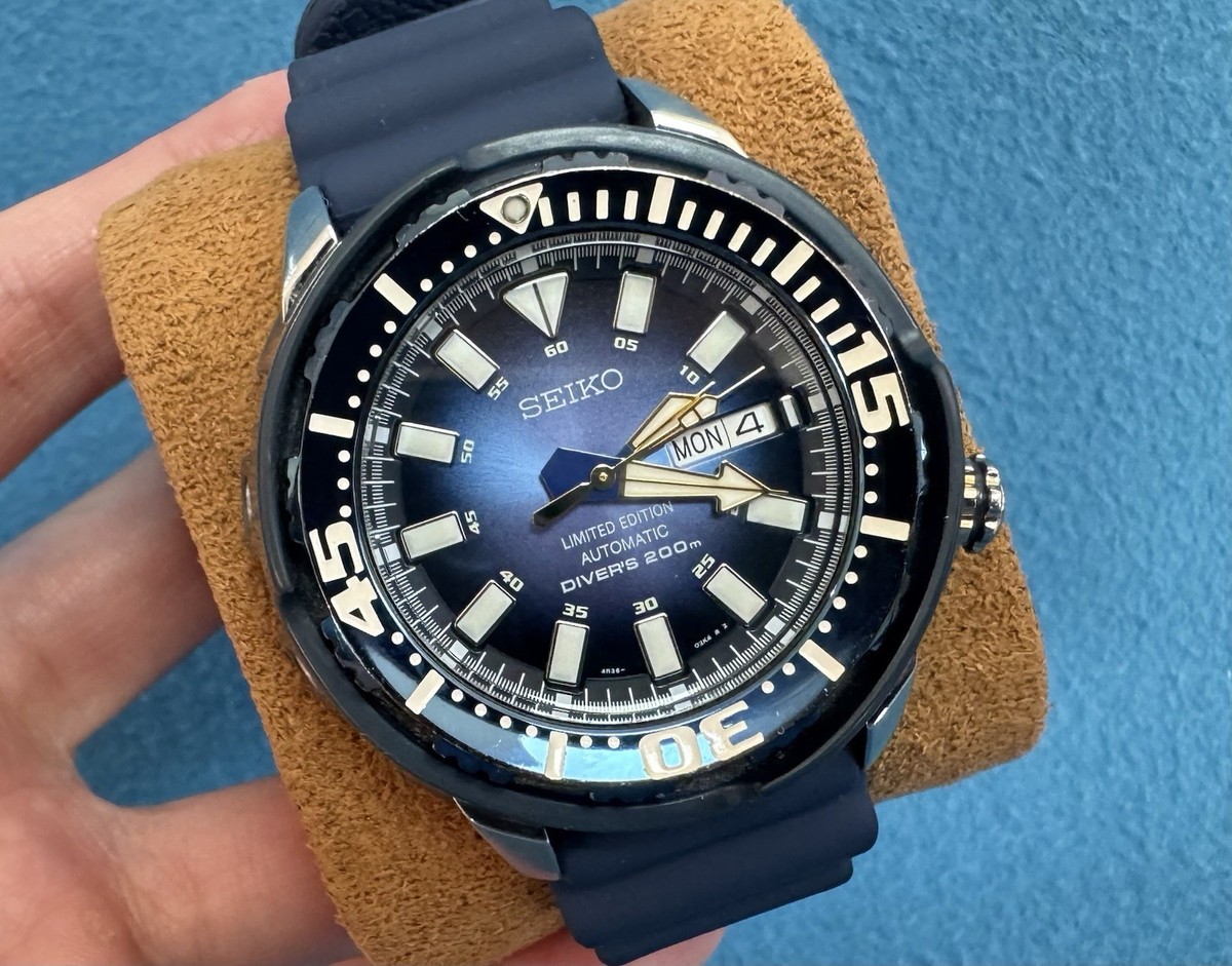Seiko Baby Tuna Monster 200m Dive SRP453 4R36 02A0 Men's Watch