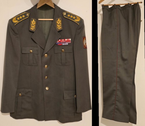 Yugoslav Army Dress Uniform Lieutenant General VJ SRJ Yugoslavia - Picture 1 of 11