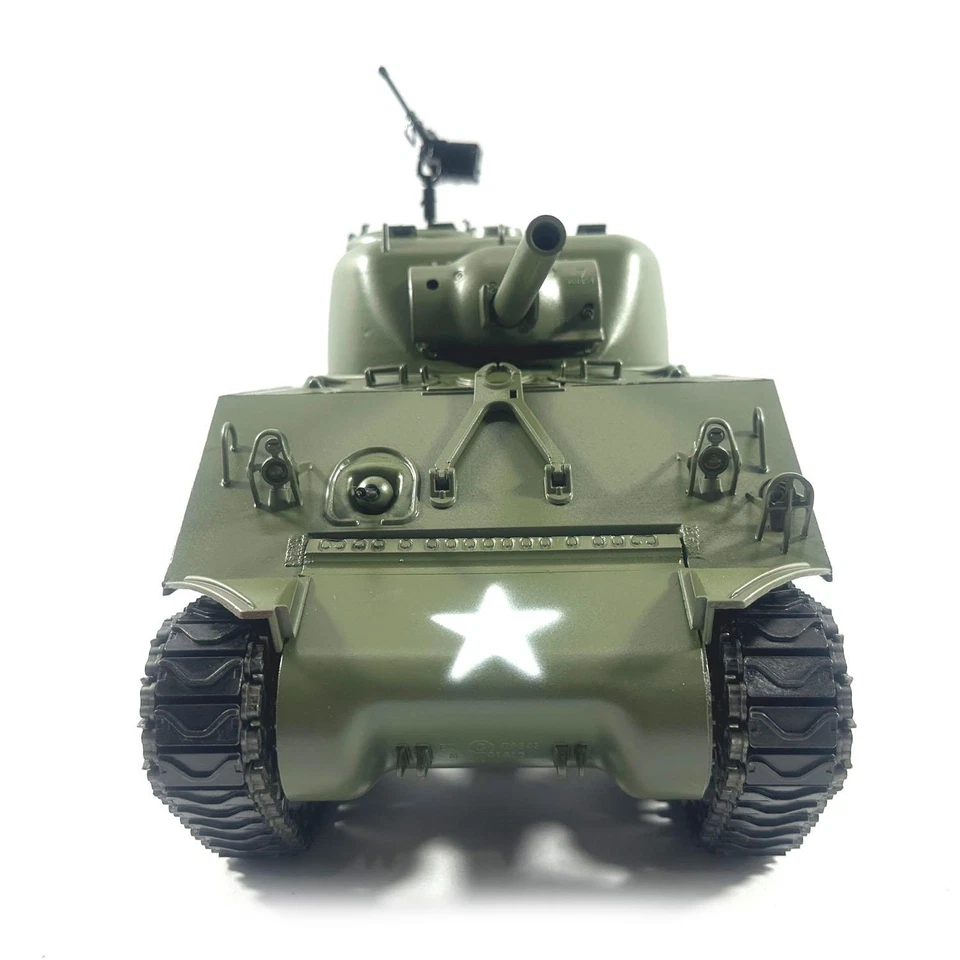 Mato 1/16 Scale 100% Metal Army Green M4A3 Sherman BB Ver KIT RC Tank DIY 1230 - Image 3 of 4