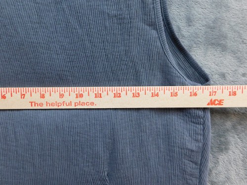 Porto Dress Womens Large Gray Sleeveless Crinkle Textured Wrap Midi Made USA - Picture 9 of 12