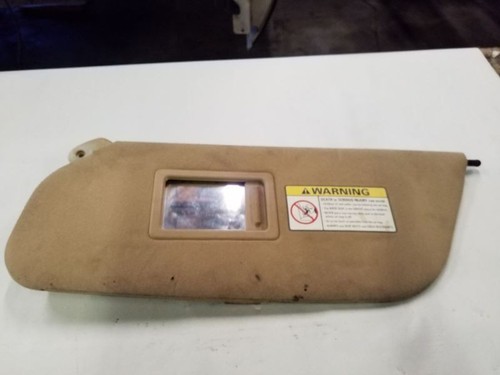 Tan Left Driver Sun Visor w/ Mirror | Fits 99 00 Ford F250 F350 - Picture 4 of 12