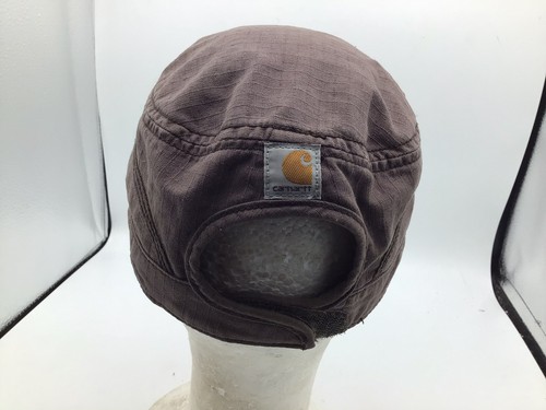 Carhartt Cadet Military Hat One Size Brown Cotton OSFA N1 - Picture 3 of 5