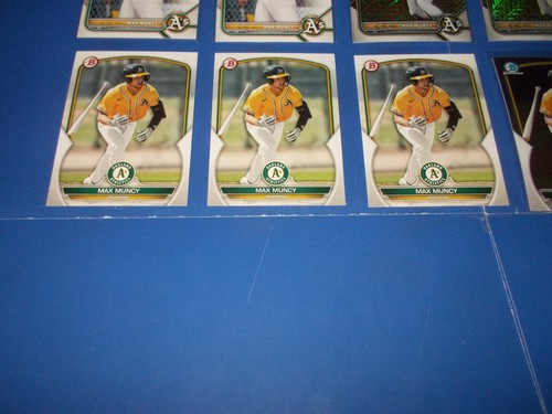Max Muncy BOwman auto mojo/150 2 mojo chrome 4 base '22 3 mojo 90 Mm 2 ch 3 base - Picture 6 of 7