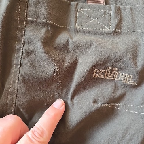 KUHL RENEGADE STEALTH MEN 34/32 CONVERTIBLE NYLON CARGO PANTS SHORTS ZIP OFF - Picture 7 of 9