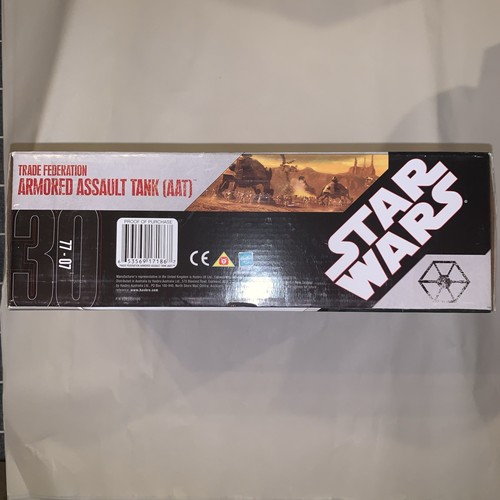 Tanque de Asalto Blindado Federación de Comercio Star Wars 30 Aniversario AAT Nuevo Sellado - Imagen 6 de 6