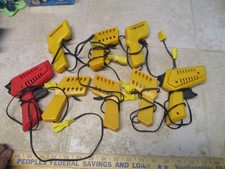 TYCO HO Scale Slot Car Speed Controller Yellow Red VTG 1970's  80's Lot Of 8