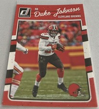 2016 Panini Donruss Football Duke Johnson Cleveland Browns base card #69
