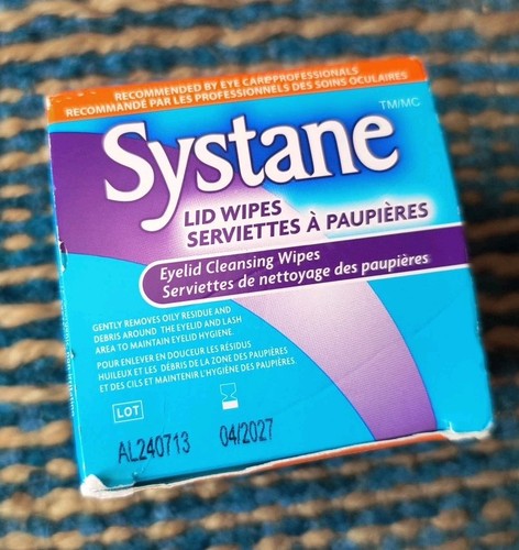 Systane Lid Wipes - Eyelid Cleansing Wipes - Sterile Count of 32 04/27 - Bild 3 von 3