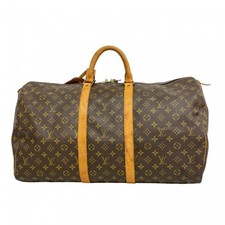 LOUIS VUITTON Keepall 55 M41424 Monogram Boston Bag Brown